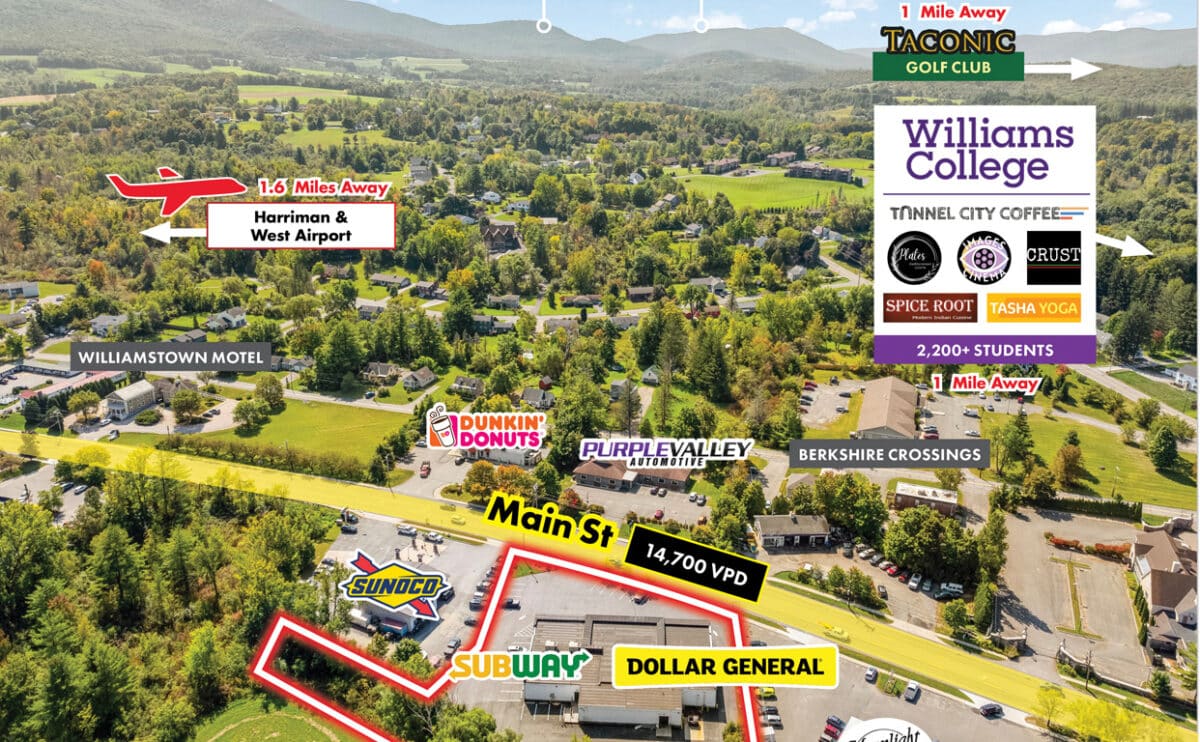 Commercial Property for Sale in Williamstown Massachusetts 01267